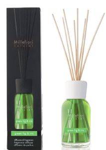   MILLEFIORI DIFFUSER WITH STICKS GREEN FIG & IRIS  100ML