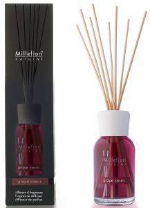   MILLEFIORI DIFFUSER WITH STICKS GRAPE CASSIS  100ML