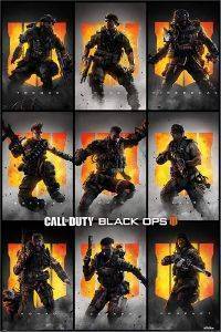 POSTER CALL OF DUTY BLACK OPS 4 CHARACTERS (61 X 91.5 CM)