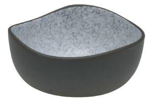 HOME FASHION ACCESSORIES ΜΠΟΛΑΚΙ HOME FASHION ACCESSORIES GRANITE ΠΟΡΣΕΛΑΝΗ ΓΚΡΙ 9,7X9,3X4CM