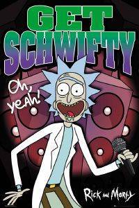 POSTER RICK AND MORTY GET SCHWIFTT 61 X 91.5 CM