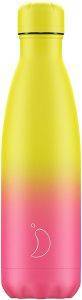 ΜΠΟΥΚΑΛΙ ΘΕΡΜΟΣ CHILLYS GRADIENT NEON 500ML ΜΠΟΥΚΑΛΙ ΘΕΡΜΟΣ CHILLYS GRADIENT NEON 500ML