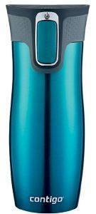  CONTIGO AUTOSEAL WEST LOOP VACUUM INSULATED STAINLESS STEEL BISCAY BAY  470ML