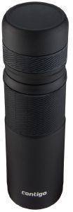  CONTIGO THERMAL FLASK  BOTTLE MAT BLACK 740ML