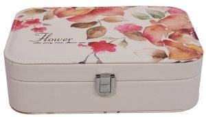 ΚΟΣΜΗΜΑΤΟΘΗΚΗ ETOILE FLOWER ΣΥΝΘΕΤΙΚΟ ΜΠΕΖ 22X15X7CM ΚΟΣΜΗΜΑΤΟΘΗΚΗ ETOILE FLOWER ΣΥΝΘΕΤΙΚΟ ΜΠΕΖ 22X15X7CM