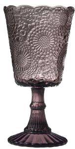 ΠΟΤΗΡΙ ΚΡΑΣΙΟΥ HOME FASHION ACCESSORIES VINTAGE ΜΩΒ 300ML ΠΟΤΗΡΙ ΚΡΑΣΙΟΥ HOME FASHION ACCESSORIES VINTAGE ΜΩΒ 300ML