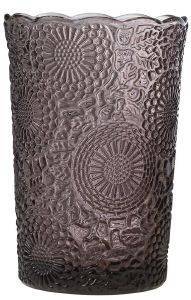 ΠΟΤΗΡΙ ΝΕΡΟΥ HOME FASHION ACCESSORIES VINTAGE ΜΩΒ 410ML ΠΟΤΗΡΙ ΝΕΡΟΥ HOME FASHION ACCESSORIES VINTAGE ΜΩΒ 410ML