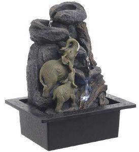    INART POLYRESIN RELAX WATER FOUNDAIN ELEPHANT  252031CM