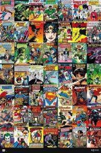 POSTER COMIC COVERS  61 X 91.5 CM