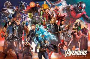 POSTER MARVEL AVENGERS ENDGAME 61 X 91.5 CM POSTER MARVEL AVENGERS ENDGAME 61 X 91.5 CM