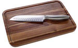   CRYSPO TRIO SANTOKU ACACIA CUTTING BOARD 2 3524CM