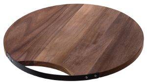   CRYSPO TRIO ACACIA CUTTING BOARD ROUND   35CM