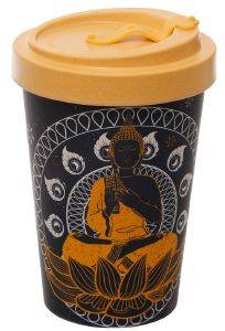 ΠΟΤΗΡΙ BAMBOOCUP THAI BUDDHA REUSABLE SCREW TOP 403ML ΠΟΤΗΡΙ BAMBOOCUP THAI BUDDHA REUSABLE SCREW TOP 403ML