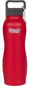    HEALTHY HUMAN CURVE WATER BOTTLE RED HOT  621ML