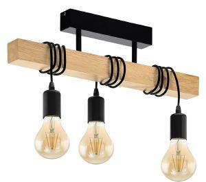 ΦΩΤΙΣΤΙΚΟ ΟΡΟΦΗΣ EGLO 32915 ΜΑΥΡΟ/ΔΡΥΣ-OPTIK \'TOWNSHEND\' 26.5X10.5Χ55CM ΦΩΤΙΣΤΙΚΟ ΟΡΟΦΗΣ EGLO 32915 ΜΑΥΡΟ/ΔΡΥΣ-OPTIK \'TOWNSHEND\' 26.5X10.5Χ55CM