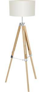 EGLO ΦΩΤΙΣΤΙΚΟ ΔΑΠΕΔΟΥ EGLO 94324 NATUR/ΧΡΩΜΕ/ΜΠΕΖ &#039;LANTADA&#039; 143X45X97.5CM