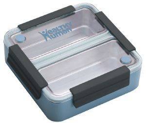 IO Y 1.7L HEALTHY HUMAN ON THE GO BENTO BOX  BLUE20X20X6CM