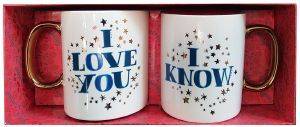  NATURAL LIFE H  ILOVEYOU MUGS064 2 320ML