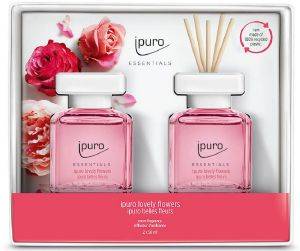   IPURO ESSENTIALS LOVELY FLOWERS SET 2X50ML