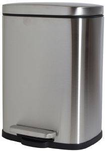 ΚΑΔΟΣ ESTIA ΟΒΑΛ SOFT CLOSE INOX ΜΑΤ 12LT 37.5X22X28CM ΚΑΔΟΣ ESTIA ΟΒΑΛ SOFT CLOSE INOX ΜΑΤ 12LT 37.5X22X28CM