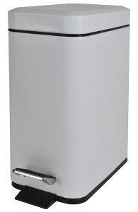 ΚΑΔΟΣ ESTIA ΟΒΑΛ SOFT CLOSE SLIM ΛΕΥΚΟ ΜΑΤ 5LT 28.3X14.2X30.8CM ΚΑΔΟΣ ESTIA ΟΒΑΛ SOFT CLOSE SLIM ΛΕΥΚΟ ΜΑΤ 5LT 28.3X14.2X30.8CM