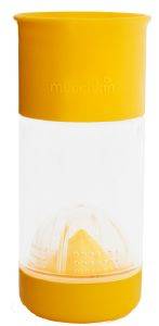 MUNCHKIN ΠΟΤΗΡΙ ΠΑΓΟΥΡΙ MUNCHKIN MIRACLE FRUIT INFUSER ΠΛΑΣΤΙΚΟ ΚΙΤΡΙΝΟ 410ML