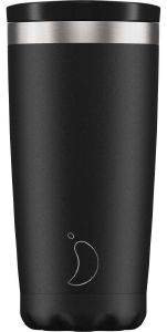 CHILLYS ΠΟΤΗΡΙ ΘΕΡΜΟΣ CHILLYS COFFEE CUP ΑΝΟΞΕIΔΩΤΟ ΑΤΣAΛΙ (304) BLACK 500ML