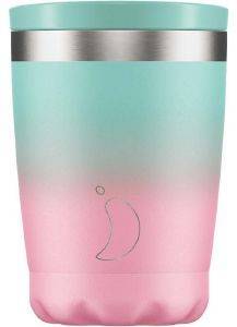 CHILLYS ΠΟΤΗΡΙ ΘΕΡΜΟΣ CHILLYS COFFEE CUP ΑΝΟΞΕIΔΩΤΟ ΑΤΣAΛΙ (304) GRADIENT PASTEL 340ML