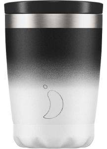    CHILLYS  COFFEE CUP I A (304) GRADIENT MONOCHROME 340ML