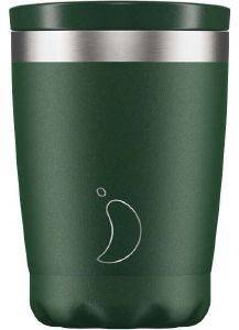    CHILLYS  COFFEE CUP I A (304) MATTE GREEN 340ML