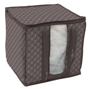 ΘΗΚΗ ΦΥΛΑΞΗΣ ESTIA LINEN ΚΑΦΕ 38X34X38CM ΘΗΚΗ ΦΥΛΑΞΗΣ ESTIA LINEN ΚΑΦΕ 38X34X38CM