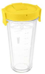 SHAKER GLASSLOCK ΓΥΑΛΙΝΟ ΚΙΤΡΙΝΟ 450ML 6X9X16.5CM SHAKER GLASSLOCK ΓΥΑΛΙΝΟ ΚΙΤΡΙΝΟ 450ML 6X9X16.5CM