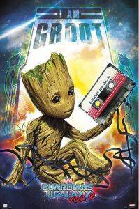 POSTER  GB EYE GUARDIANS OF THE GALAXY  61 X 91.5 CM