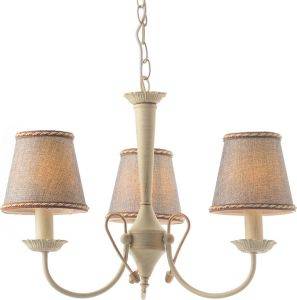 ΦΩΤΙΣΤΙΚΟ ΟΡΟΦΗΣ ACA LIGHTING ΠΑΤΙΝΑ - ΓΚΡΙ ΑΜΠΑΖΟΥΡ Φ54CM AVIGNON 55X55X90CM