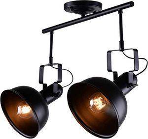 ΦΩΤΙΣΤΙΚΟ ΟΡΟΦΗΣ ACA LIGHTING ΜΕΤΑΛΛΙΚΟ ΜΑΥΡΟ RIVIERA 18X54X41CM