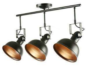 ΦΩΤΙΣΤΙΚΟ ΟΡΟΦΗΣ ACA LIGHTING ΜΕΤΑΛΛΙΚΟ ΣΚΟΥΡΙΑ RIVIERA 18X80X41CM