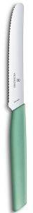 VICTORINOX ΜΑΧΑΙΡΙ ΦΑΓΗΤΟΥ VICTORINOX SWISS MODERN TOMATO- AND TABLE MINT-GREEN 11CM