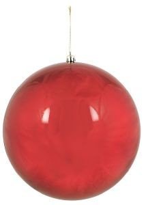 ΧΡΙΣΤΟΥΓΕΝΝΙΑΤΙΚΗ ΜΠΑΛΑ CHRISTMAS ΠΛΑΣΤΙΚΟ ΚΟΚΚΙΝΟ 20CM ΧΡΙΣΤΟΥΓΕΝΝΙΑΤΙΚΗ ΜΠΑΛΑ CHRISTMAS ΠΛΑΣΤΙΚΟ ΚΟΚΚΙΝΟ 20CM