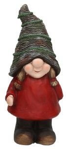   TOGNANA SMALL LADY POLYRESIN CHRISTMAS GRIMM   33CM