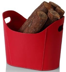 ΞΥΛΟΘΗΚΗ HOME&CAMP ΑΠΟ ΔΕΡΜΑΤΙΝΗ ΚΟΚΚΙΝΟ 40X22.5X35CM ΞΥΛΟΘΗΚΗ HOME&CAMP ΑΠΟ ΔΕΡΜΑΤΙΝΗ ΚΟΚΚΙΝΟ 40X22.5X35CM