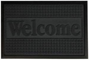 ΠΑΤAΚΙ ΕΙΣOΔΟΥ SAN LORENTZO SLP133 WELCOME ΜΑΥΡΟ 40X60CM ΠΑΤAΚΙ ΕΙΣOΔΟΥ SAN LORENTZO SLP133 WELCOME ΜΑΥΡΟ 40X60CM