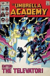 POSTER  PYRAMID INTERNATIONAL THE UMBRELLA ACADEMY 61 X 91.5 CM