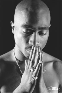 POSTER  PYRAMID INTERNATIONAL TUPAC PRAY 61 X 91.5 CM