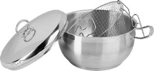 ΦΡΙΤΕΖΑ VENUS ΜΕ ΚΑΛΑΘΙ INOX 4LT (24CM) ΦΡΙΤΕΖΑ VENUS ΜΕ ΚΑΛΑΘΙ INOX 4LT (24CM)