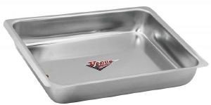 ΤΑΨΙ VENUS ΟΡΘΟΓΩΝΙΟ ΒΑΡΥ INOX 18/10 29X39X6.5CM ΤΑΨΙ VENUS ΟΡΘΟΓΩΝΙΟ ΒΑΡΥ INOX 18/10 29X39X6.5CM