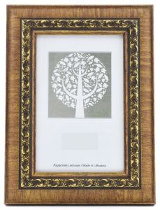 ΚΟΡΝΙΖΑ PHOTO FRAMES SEUL PS ΠΛΑΣΤΙΚΗ LIGHT BROWN 10X15CM