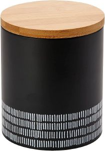 ΒΑΖΟ ΑΠΟΘΗΚΕΥΣΗΣ TYPHOON ΜΕΤΑΛΛΟ 1L ΜΑΥΡΟ 13.5X11CM ΒΑΖΟ ΑΠΟΘΗΚΕΥΣΗΣ TYPHOON ΜΕΤΑΛΛΟ 1L ΜΑΥΡΟ 13.5X11CM