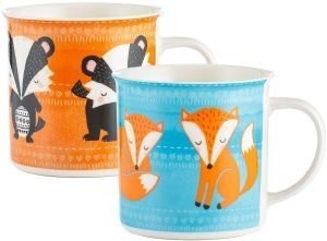 ΚΟΥΠΕΣ P&K ΠΟΡΣΕΛΑΝΗ WOODLAND ANIMALS 420ML 2ΤΜΧ ΚΟΥΠΕΣ P&K ΠΟΡΣΕΛΑΝΗ WOODLAND ANIMALS 420ML 2ΤΜΧ