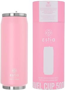   SAVE THE AEGEAN COFFEE FLASK BABY PINK 500ML