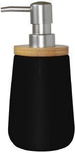 ΑΝΤΛIΑ ΣΑΠΟΥΝΙΟY ESTIA ΒAMBOO ΚΕΡΑΜΙΚΟ ΜΑΥΡΟ 7.2X7.2X16 CM ΑΝΤΛIΑ ΣΑΠΟΥΝΙΟY ESTIA ΒAMBOO ΚΕΡΑΜΙΚΟ ΜΑΥΡΟ 7.2X7.2X16 CM